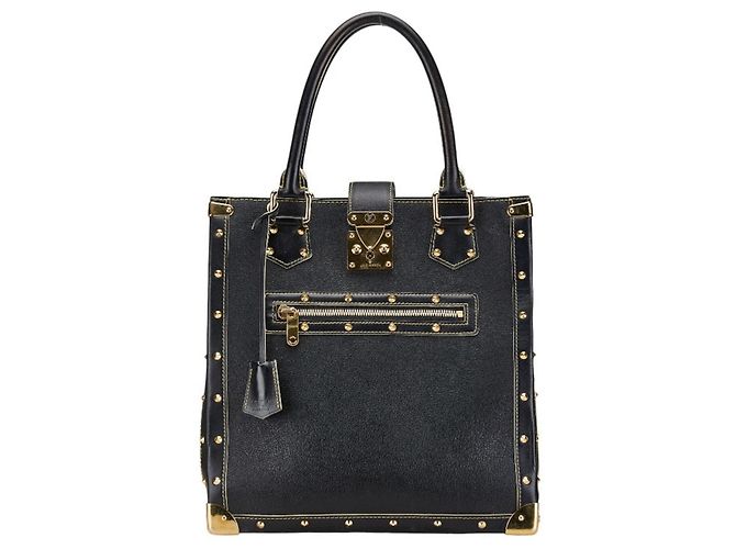 Sac à main tote Louis Vuitton Suhali Unprestigeable Noir