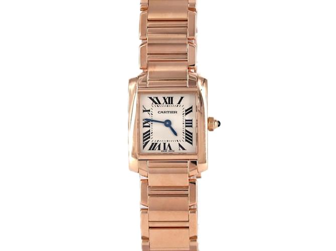 Cartier Tank Francaise SM PG/RG Wristwatch  ref.2049330