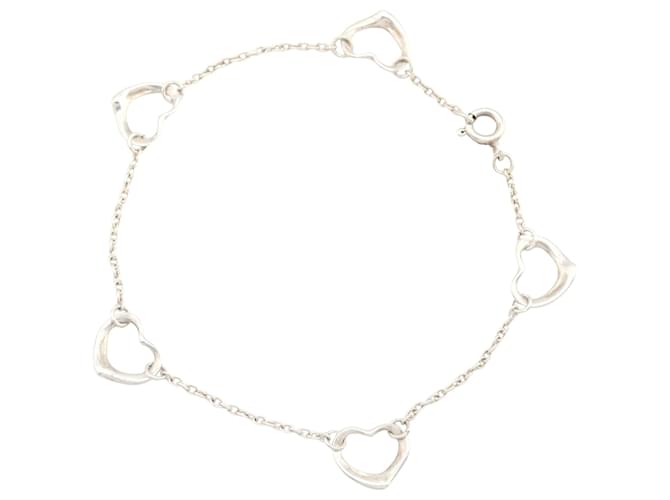 Tiffany & Co Coração Aberto Prata Prata  ref.2049375