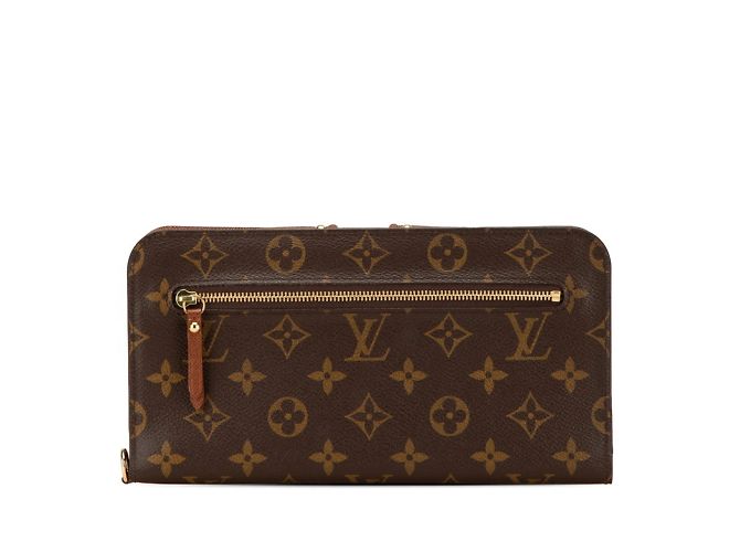 Lange Geldbörse Organizer Ansolite Monogram Louis Vuitton Braun
