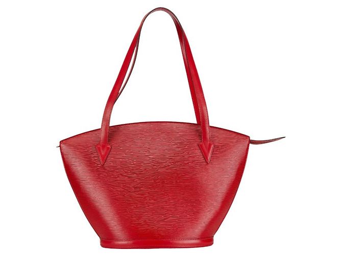 Borsa a Spalla Saint Jacques Epi Louis Vuitton Rosso