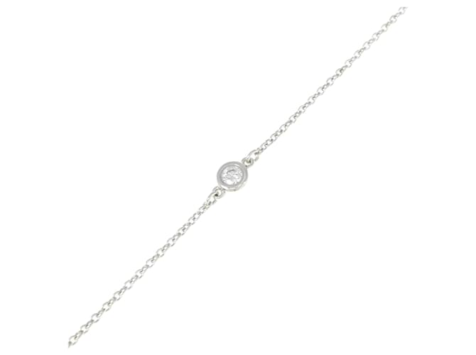 Tiffany & Co Pulseira charm Tiffany em prata 925  ref.2049943