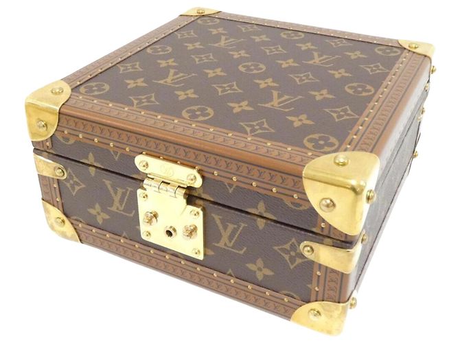 Cofre de Joyería Louis Vuitton Castaño