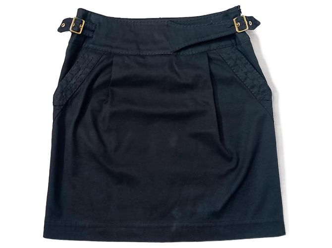 Max & Co schwarze kurze Kleid mit Gürtel