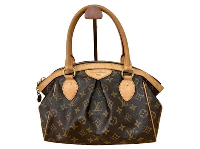 Louis Vuitton Tivoli Brown Cloth  ref.2050588