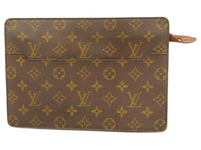Louis Vuitton Enghien Brown Cloth  ref.2050917