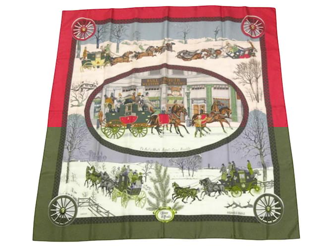 Hermès Carré 90 Multiple colors Silk  ref.2051019
