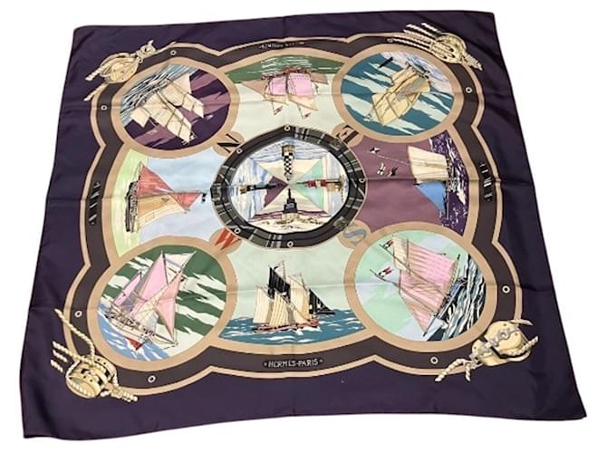 Hermès Carré 90 Multiple colors Silk  ref.2051066
