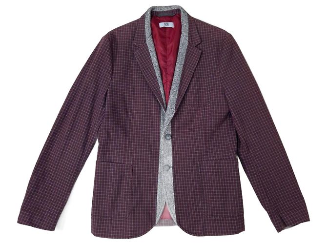 Giacca bordeaux da uomo Iceberg vintage Bordò