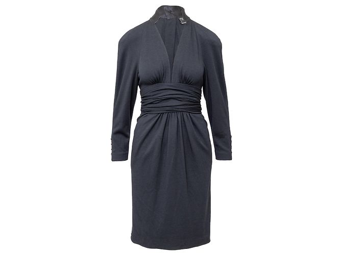 Chanel Boutique Midi Kleid Schwarz