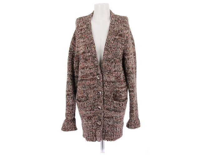 Chloé CHLOE Strickwaren T.International XS Kaschmir Mehrfarben