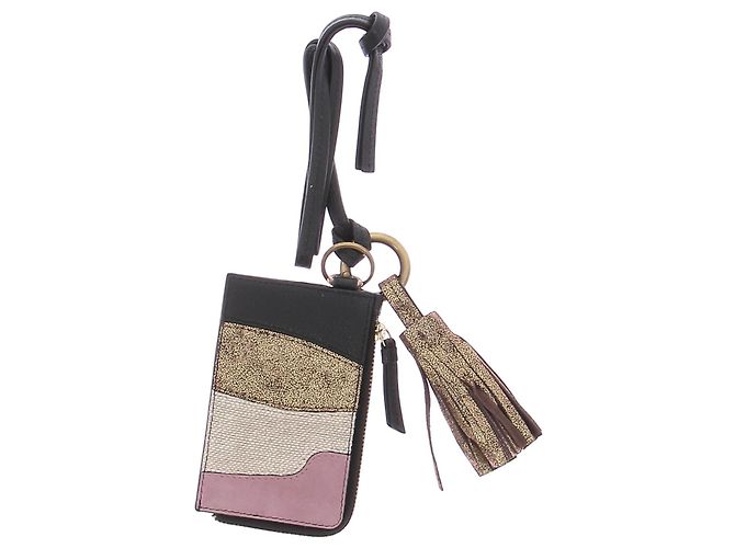 SESSUN Wallets T.  Leather Black