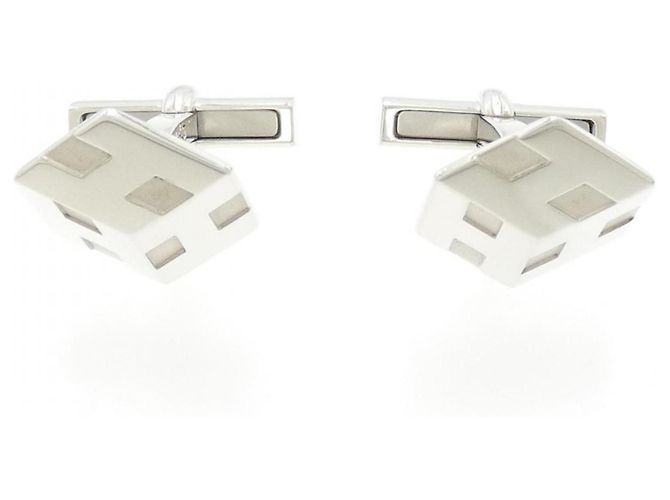 Hermès Hermes 925 Silver Cufflinks
