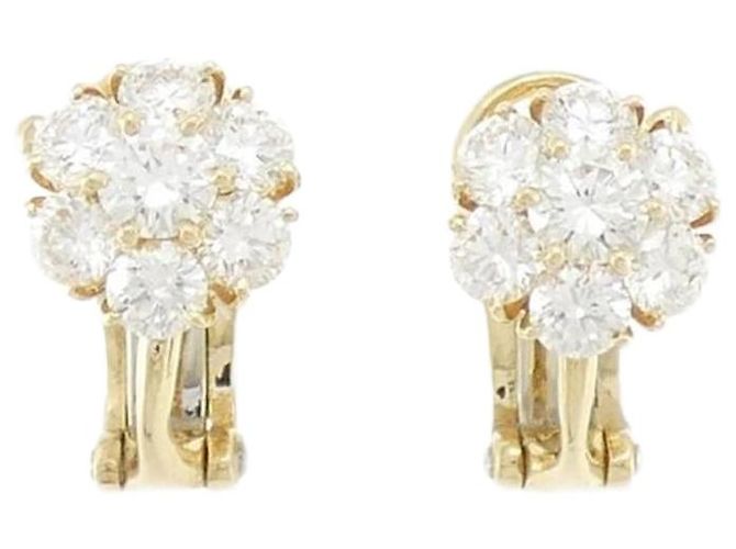Van Cleef & Arpels Snowflake Earrings 
