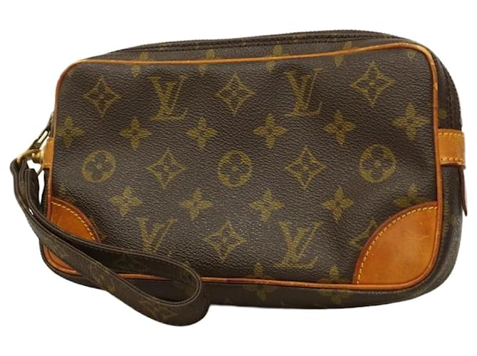 Louis Vuitton Marly Dragonne Brown Cloth  ref.2052588