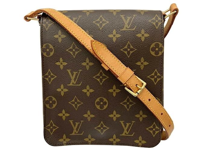 Louis Vuitton Musette Salsa Brown Cloth  ref.2053008
