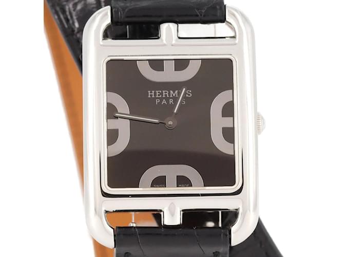 Hermès Hermes Cape Cod Double Tour CC3.710 SS Quartz Watch  ref.2053061
