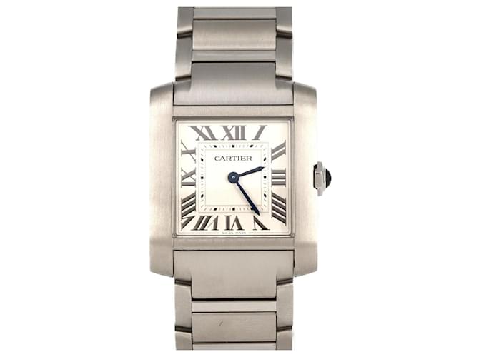Cartier Tank Francaise MM WSTA0074 SS Quartz Watch  ref.2053117