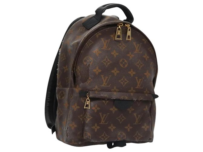 LOUIS VUITTON Monogram Palm Springs PM Backpack M41980 LV Auth bs22143