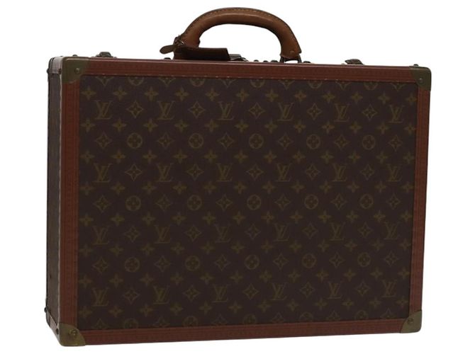 LOUIS VUITTON Monogram Bisten 50 Trunk M21328 LV Auth 112577A Monograma
