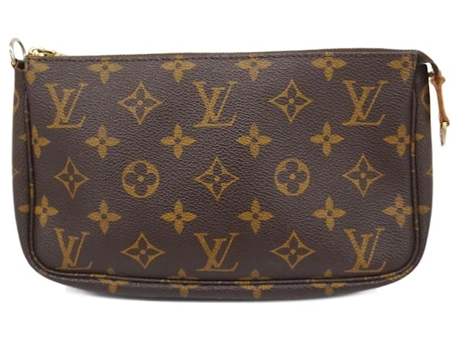 Louis Vuitton Pochette Accessoire Brown Cloth  ref.2053890