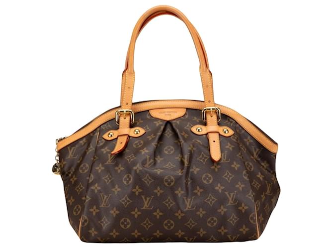 Louis Vuitton Tivoli Brown Cloth  ref.2054025