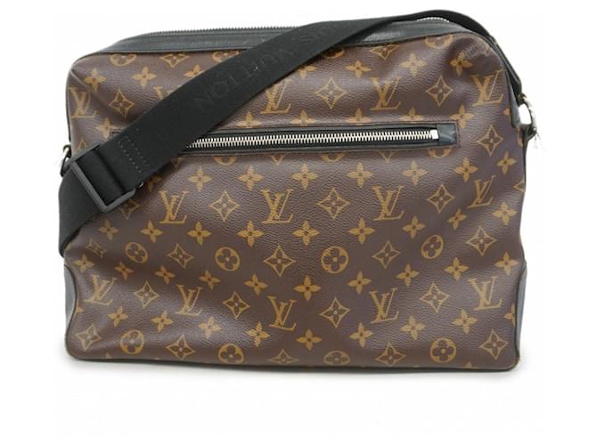 Louis Vuitton Monogram Macassar Torres Shoulder Bag Brown Black  ref.2054739