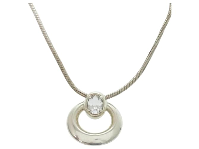 Hermès Hermes Silver 925 Necklace Silvery 