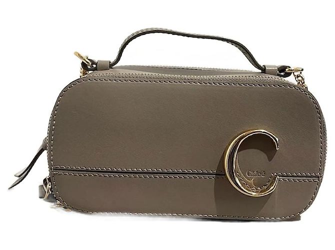 Chloé CHLOE Bolsas T. Couro Bege