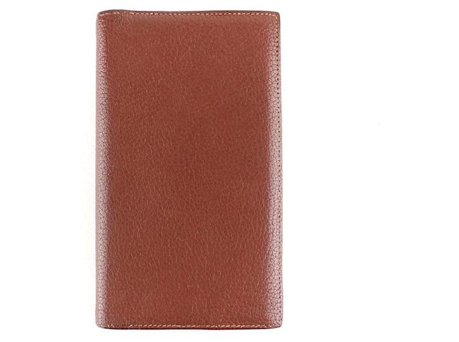 Hermès HERMES Small bags, wallets & cases T.  Leather Brown  ref.2056636