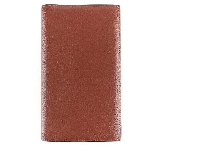 Hermès HERMES Piccole borse, portafogli e custodie T. Pelle Marrone
