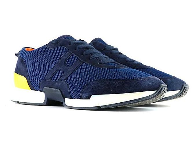 Hermès Sneakers HERMES T.EU 41 Pelle Blu navy