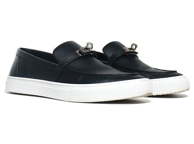 Kelly Hermès Sneakers HERMES T.EU 39 Pelle Nero