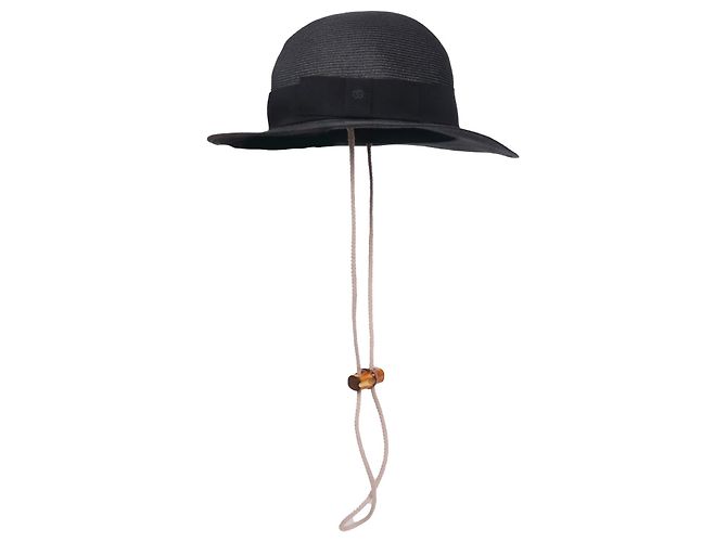 GUCCI - Schwarzer Strohhut von Gucci (L)