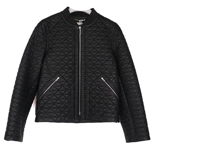 Hermès HERMES Jackets T.FR 34 Leather Black