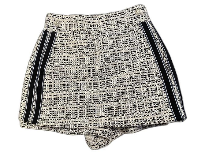 Shorts Maje em tweed Multicor