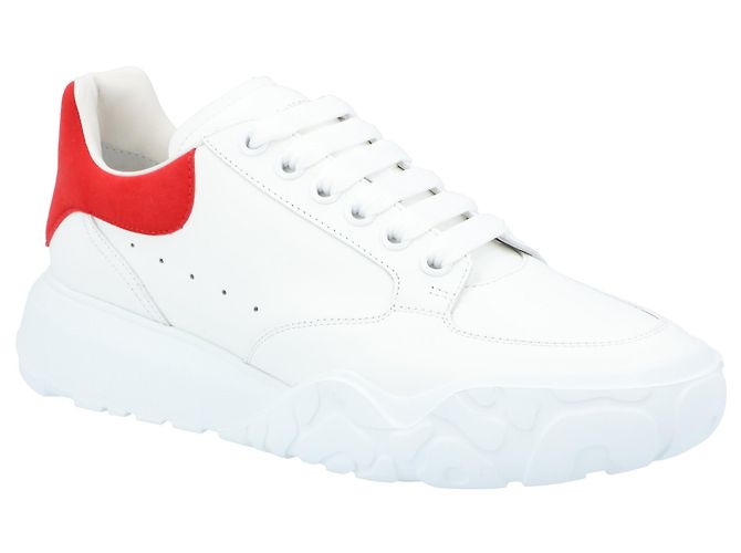 Sneaker Oversized Court di Alexander McQueen Bianco