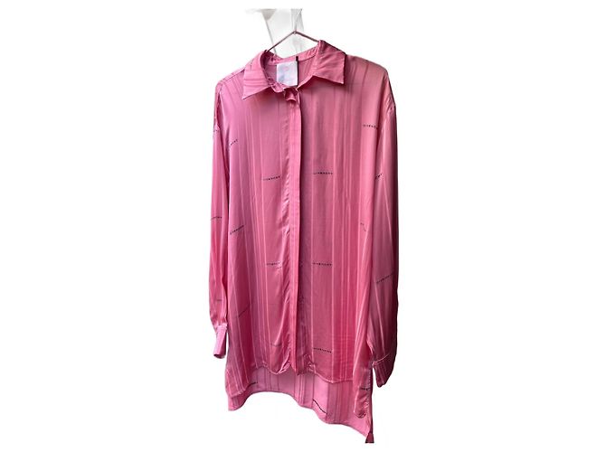 Givenchy Bluse Rosa Satin Pink 