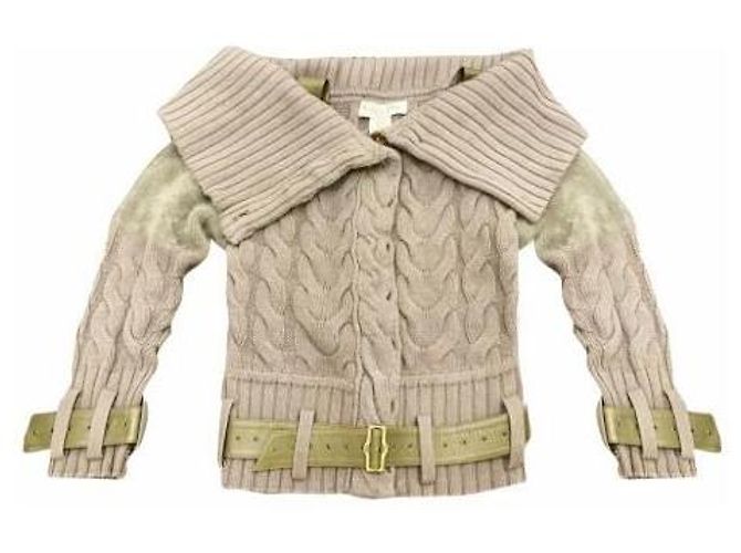 Strickjacke Christian Dior & John Galliano F/W 2003 Khaki