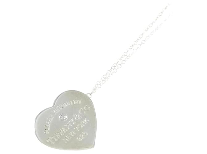 Tiffany & Co Pulseira charm Return to Tiffany da Tiffany Prata  ref.2057790