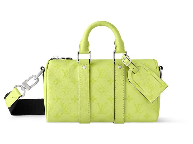 Louis Vuitton LV Keepall 25 Taigarama yellow