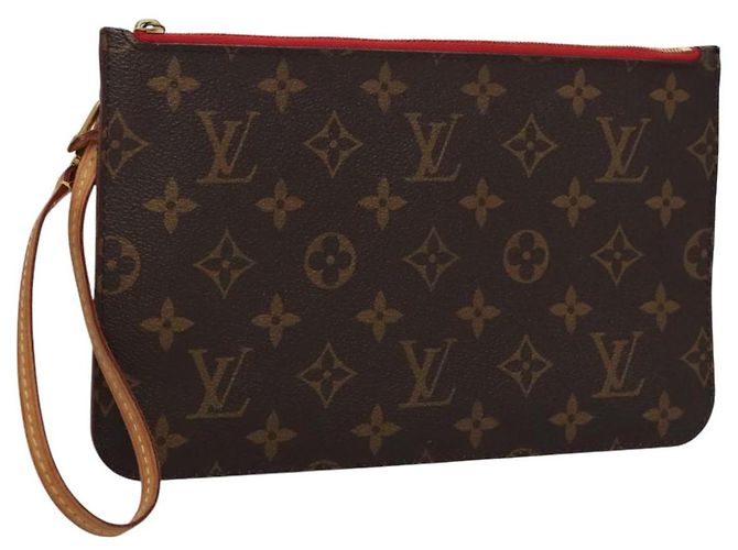 LOUIS VUITTON Monogram Neverfull MM Pouch Accessorio Pouch LV Auth 113177 Monogramma