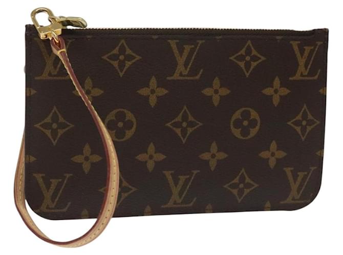 LOUIS VUITTON Monogram Neverfull PM Pouch Pouch LV Auth 115589 Cloth  ref.2059102