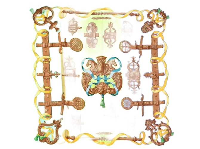 Hermès Carré H 65 Multiple colors Silk  ref.2059420