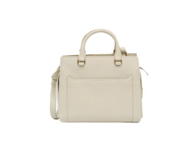 Bolsa de couro Eastside Small da Saint Laurent Branco