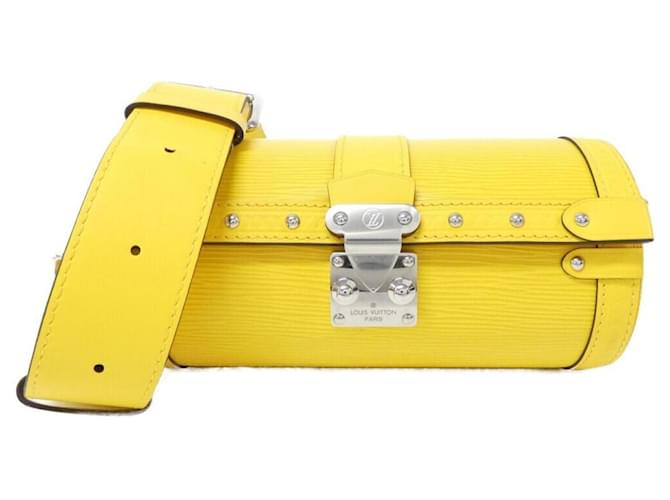 Louis Vuitton Epi Papillon Trunk M58647 Shoulder Bag Yellow Leather  ref.2060051