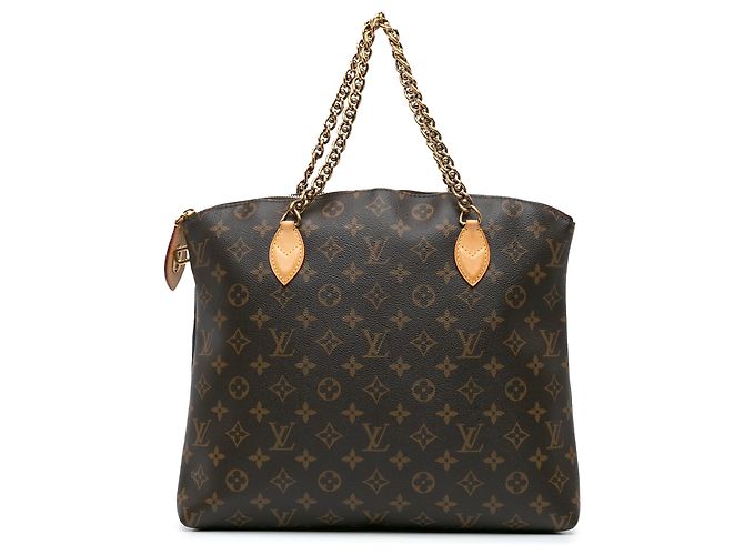 Louis Vuitton Brown Monogram Lockit Chain MM
