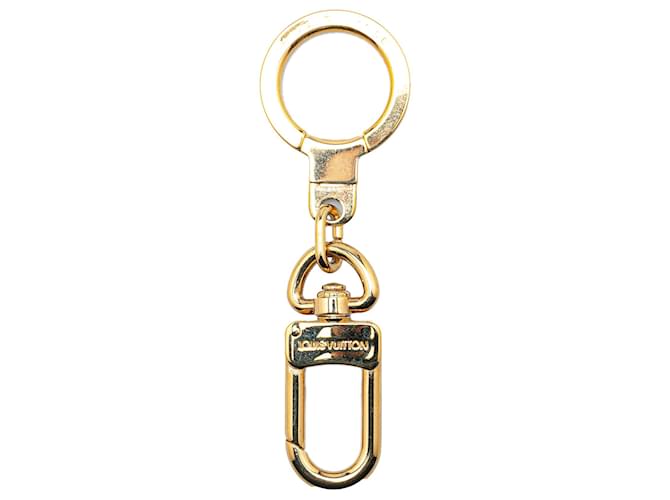 Louis Vuitton Gold Brass Pochette Extender Key Ring Golden Metal  ref.2060430