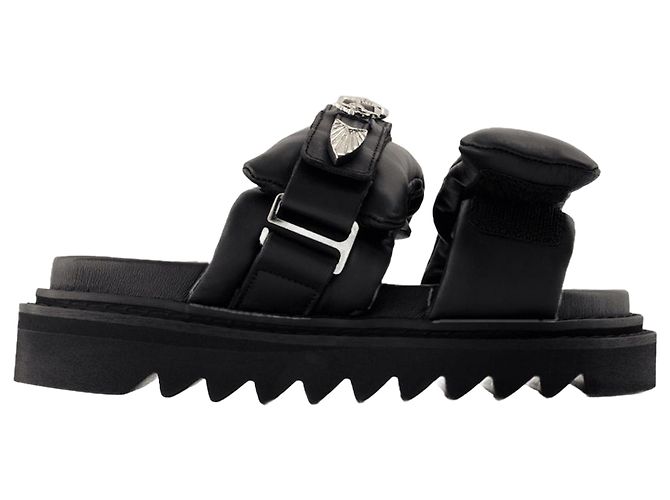 Aj1382 Sandals - Toga Pulla - Leather - Black