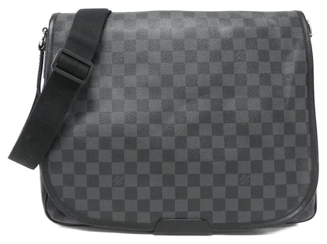 Louis Vuitton Damier Graphite Renzo Shoulder Bag Damier ebene Cloth  ref.2061482